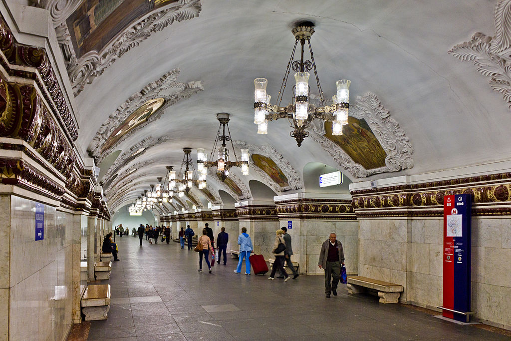 Top 10 des plus belles stations de métro de Moscou à visiter